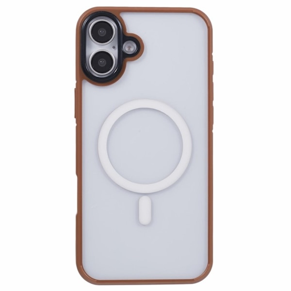 X-LEVEL Crystal Clear Mobilskal till iPhone 16 Plus TPU+PC Guld