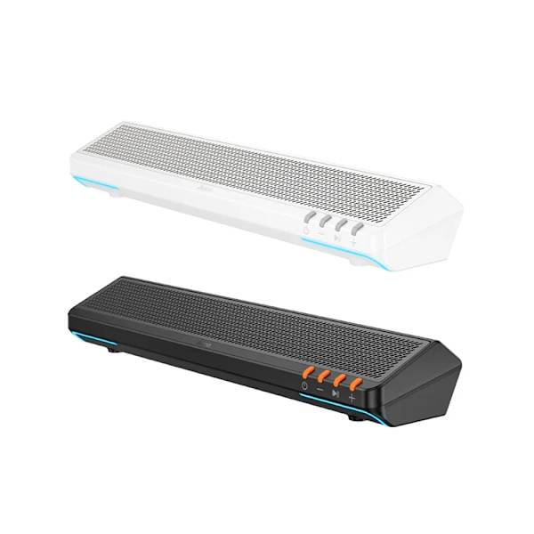 Hoco Högtalare Bluetooth 2 x 3W 2in1 BS66 - Vit Vit