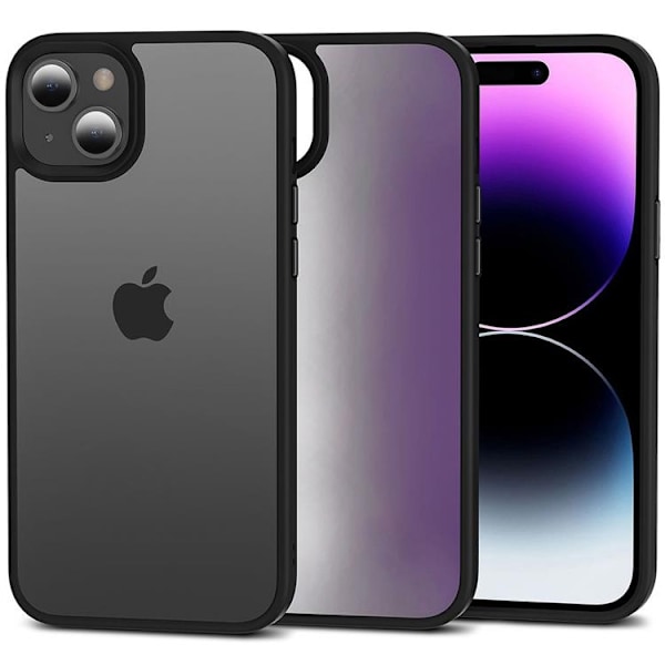 Tech-Protect Mobilskal till iPhone 15 Plus Magmat - Matte Svart