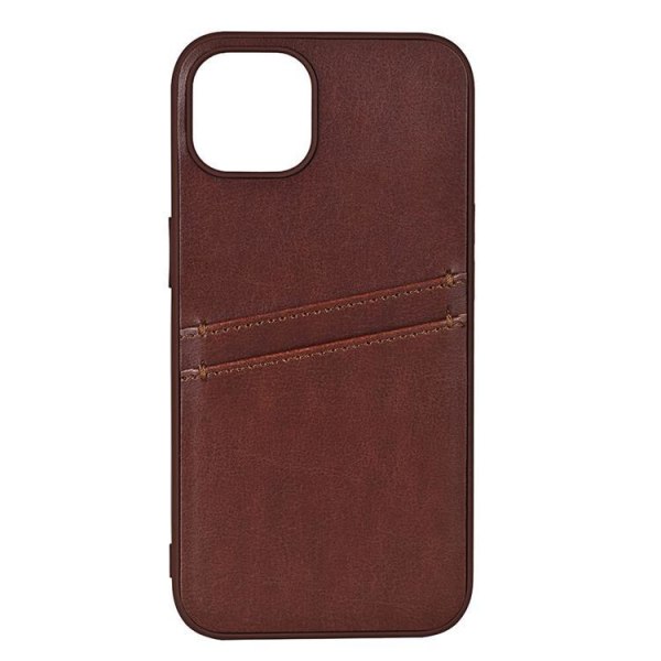 Buffalo iPhone 12/12 Pro Case -korttikotelo - ruskea