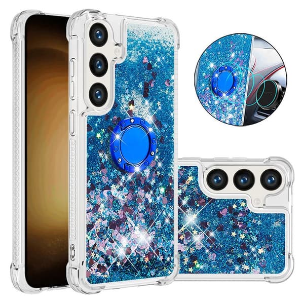 Mobilskal för Samsung Galaxy S26 Plus TPU Kickstand - Blå