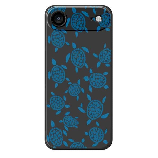 Mobilskal till iPhone Air Turtle Pattern Straight Edge - Svart Svart