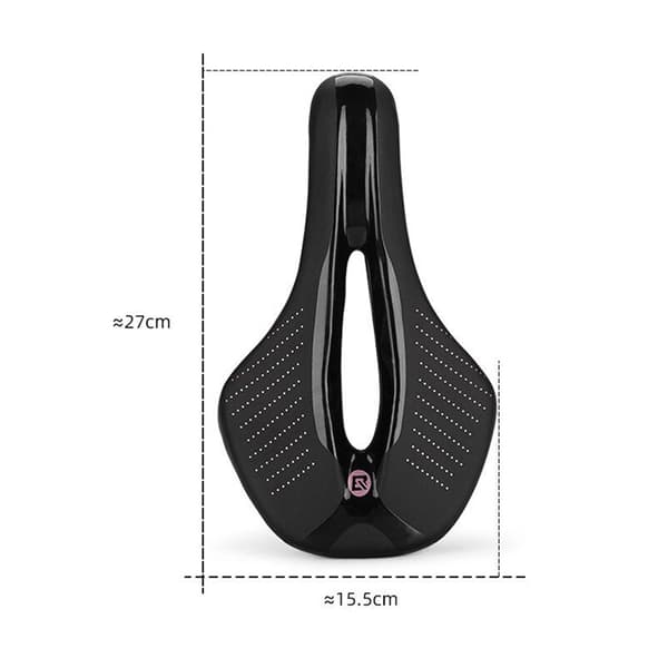 Rockbros MTB Cykelsadel - Sort Svart