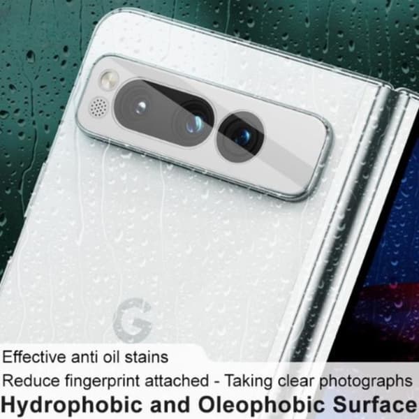 [2-Pack] IMAK Google Pixel Fold Kameralinsskydd i Härdat glas Transparent