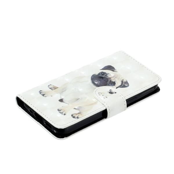 Plånboksfodral för Samsung Galaxy S26 Plus 3D-mönster Konstläder - Hund