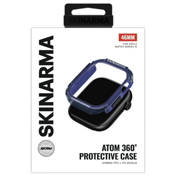 Skinarma Apple Watch 46mm Taske Atom - Navy Blå