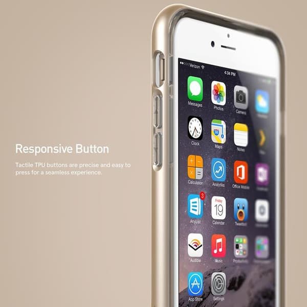 Caseology SkyFall Skal till Apple iPhone 6(S) Plus  - Gold Guld