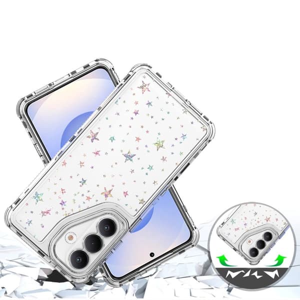 Mobilskal för Samsung Galaxy S26 Plus Precise Cutouts TPU - Stjärnor