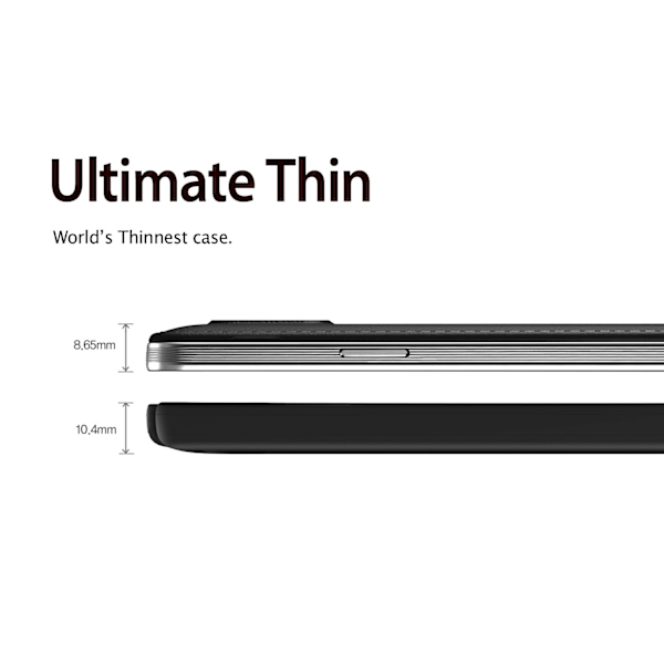 Ringke Premium Slim Hard Case Skal till Samsung Galaxy Note 3 (Vit) Vit