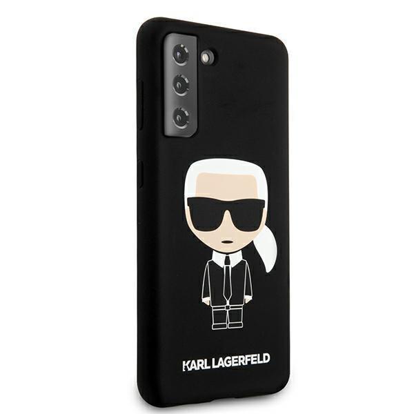 Karl Lagerfeld Cover Galaxy S21 Plus Silikone Iconic - Sort Black
