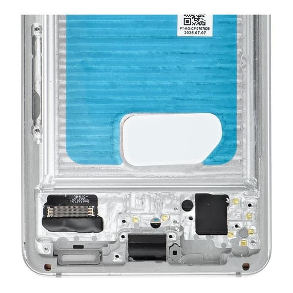 SAMSUNG S21 5G Skärm med LCD-display SOFT OLED - Vit Svart