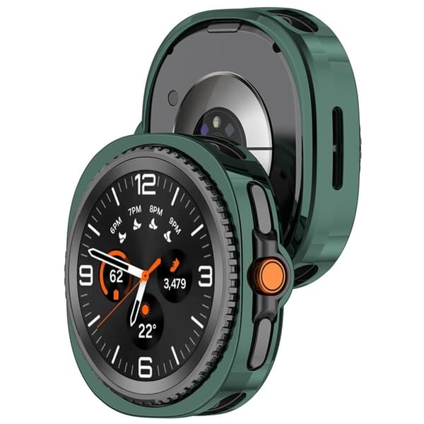 Galaxy Watch 8 Classic (46mm) Skal TPU Electroplating - Grön Grön
