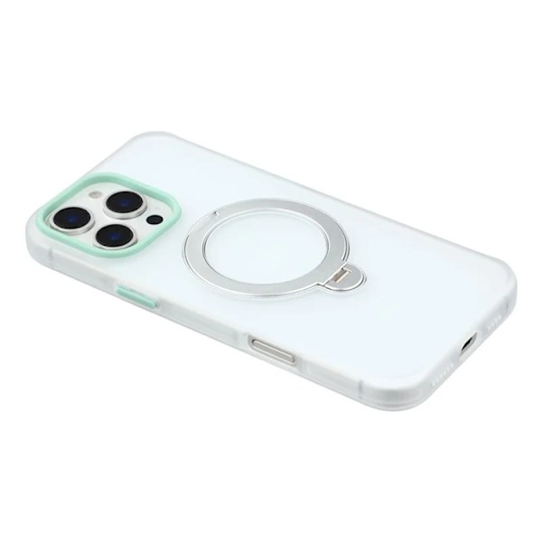 KIGC Mobilskal till iPhone 16 Pro Max Rotating Kickstand - Transparent
