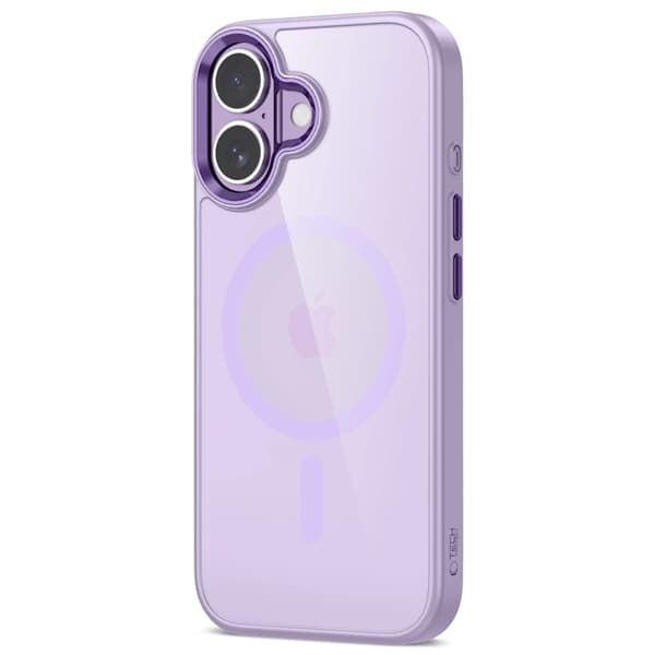 Tech-Protect Telefontaske til iPhone 17 Magsafe Magmat - Lavendel/Klar Lila