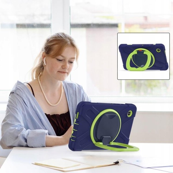 Tech-Protect Galaxy Tab A9 Kotelo X-Armor - Navy/Lime