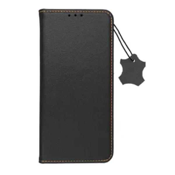 Galaxy S24 Ultra Plånboksfodral Läder - Svart Svart