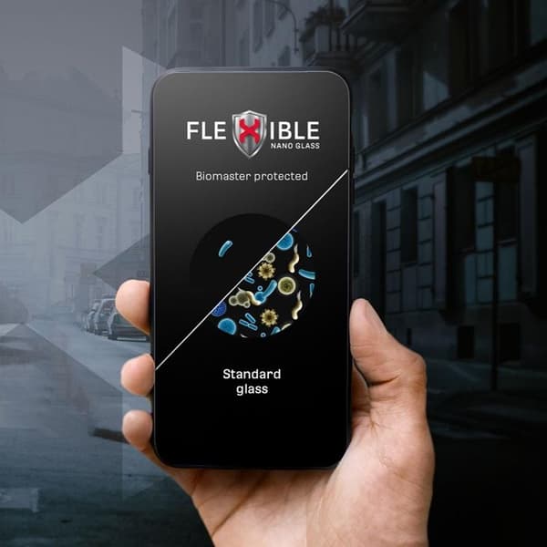 Forcell iPhone 15 Pro hærdet glas Skærmbeskytter 5D Black