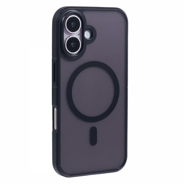 X-LEVEL Mobilskal till iPhone 16 Plus MagSafe PC+TPU Svart