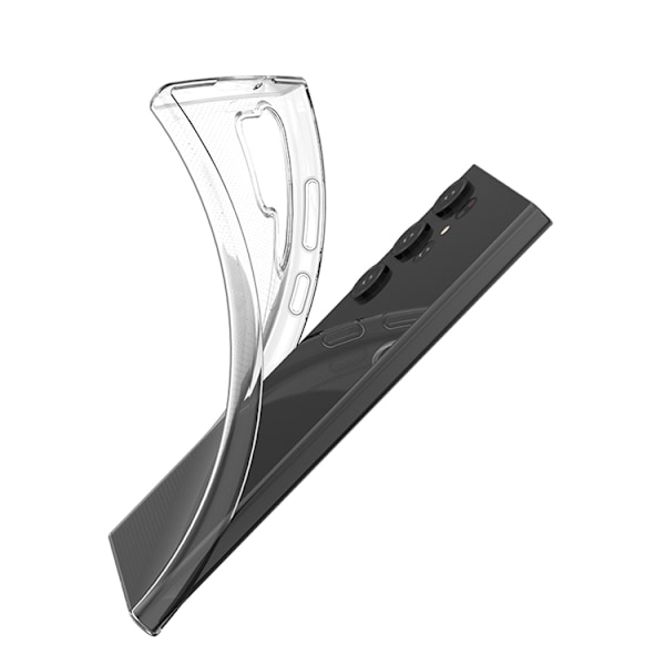 Galaxy S23 Ultra Mobilskal Clear 0.5mm - Transparent