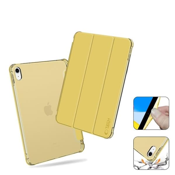 Tech-Protect iPad 10.9 (2022) Fodral med plats för pennna Gul