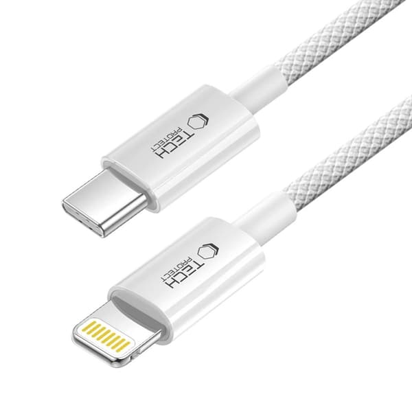 Tech-Protect USB-C till Lightning kabel Ultraboost 2m - Grå Grå