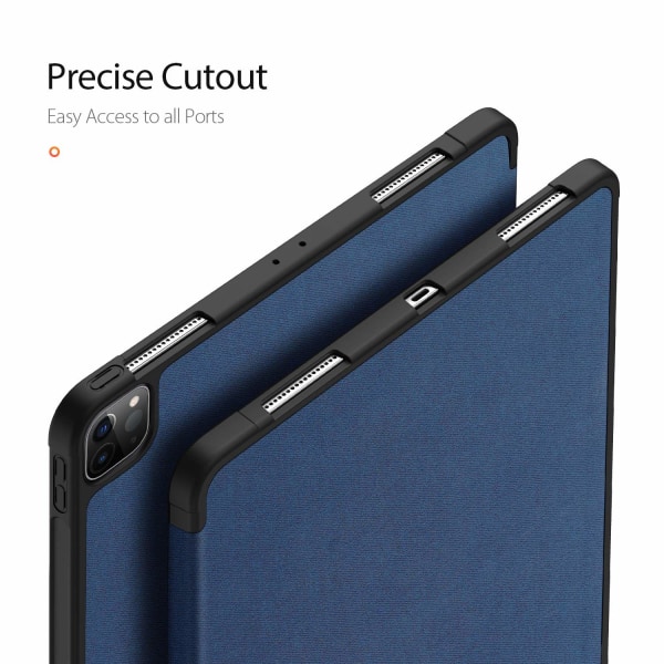 Dux Ducis Domo Tri-Fold -kotelo Apple Ipad Pro 12,9" -puhelimelle (2020) Blue