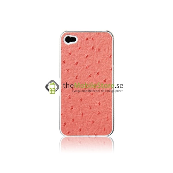 Baksideskal till Apple iPhone 4S/4 (OSTRIG ROSA) Rosa