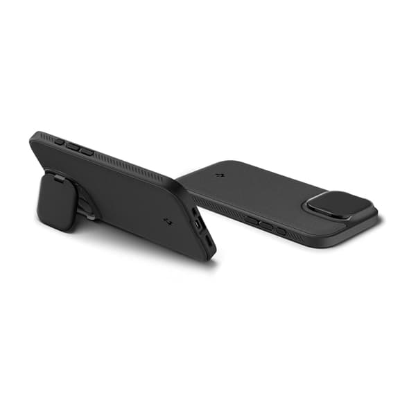Spigen Mobilskal till iPhone 17 MagSafe Optik Armor - Svart Svart
