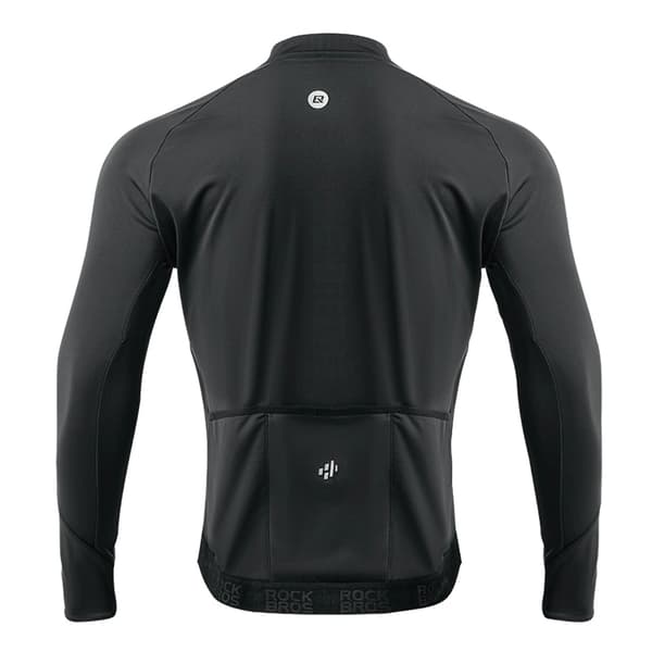 Rockbros Långärmad Cykeltröja Höst/Vinter M - Svart