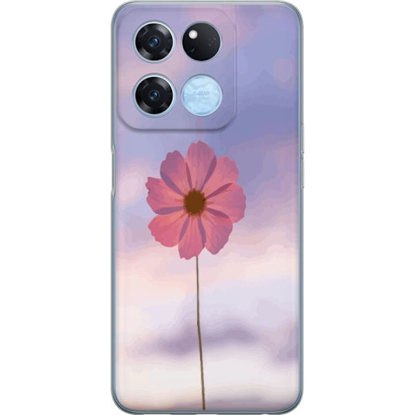 Mobilskal till OnePlus Ace Racing med Rosa blomma