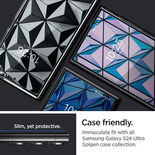 [2-Pack] Spigen Galaxy S24 Ultra Skärmskydd Hydrogel - Clear