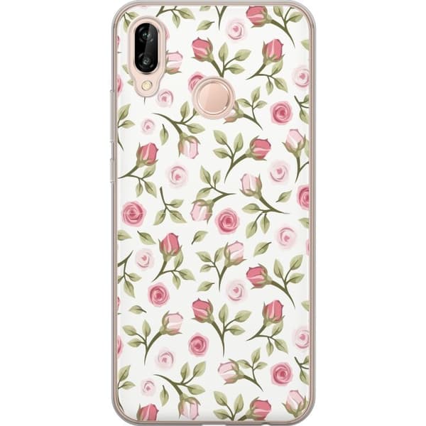 Mobilskal till Huawei P20 lite med Blommigt