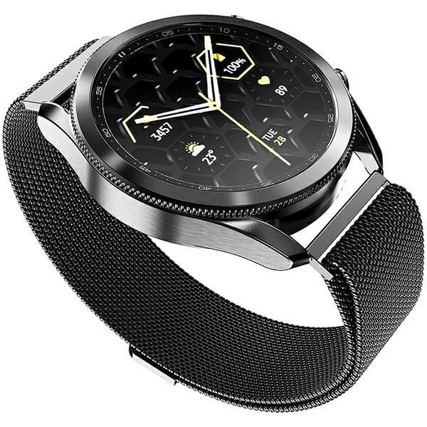 Mercury Apple Watch 4/5/6/7/SE (38/40/41mm) Armbånd Mesh - Sort