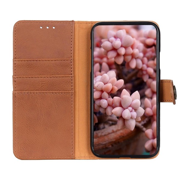 Khanzeh Wallet Case Xiaomi 11T / 11T Pro - ruskea Brown
