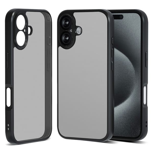 IBMRS Mobilskal till iPhone 17 Anti-Fall Soft - Svart Svart