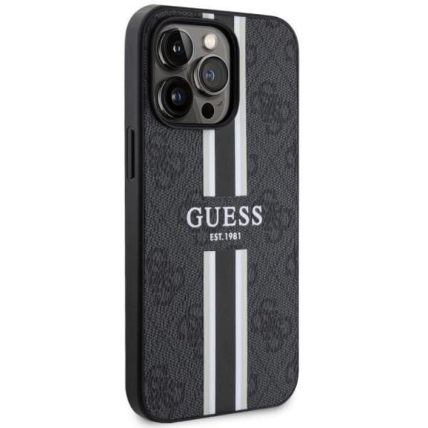 Guess iPhone 13 Pro Max Mobile Cover MagSafe 4G Printed Stripes - S