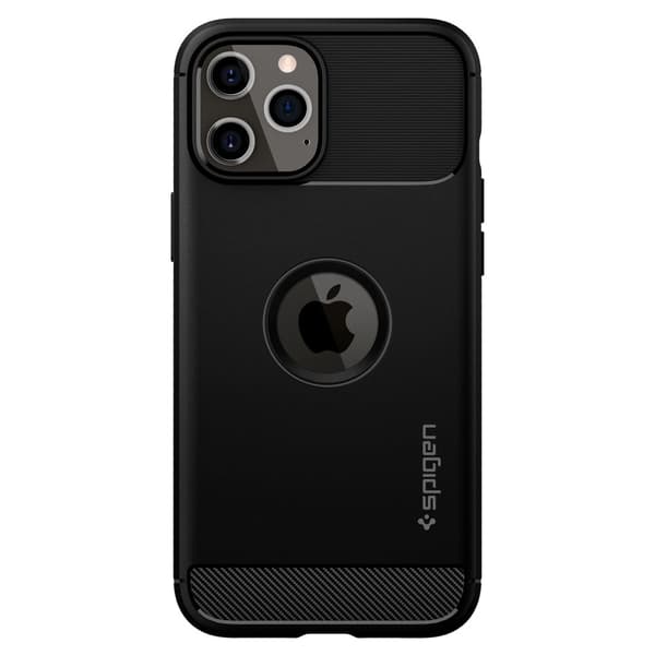 FD Rugged Armor iPhone 12 & 12 Pro - Mattamusta Black