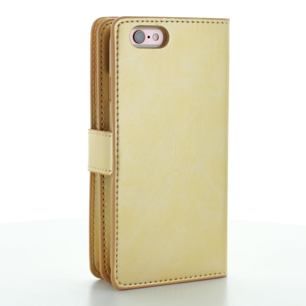 CoveredGear iPhone 6/6S plånboksfodral Liberty - Guld Guld