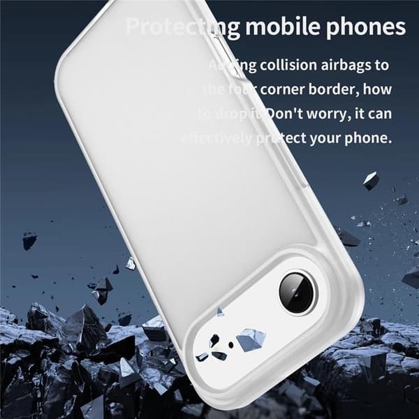 Mobilskal till iPhone Air Skin Touch Matte - Vit Vit