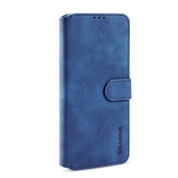 DG.MING Retro KonstläderPlånboksfodral Samsung Galaxy A32 5G Blå