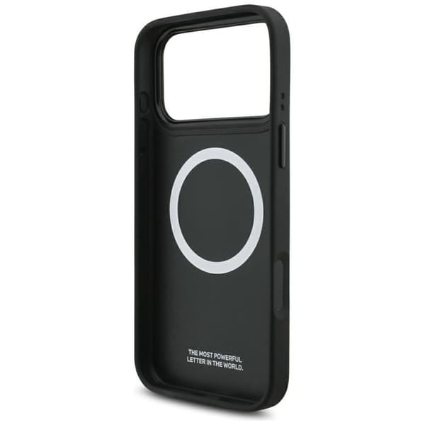 BMW telefontaske til iPhone 17 Pro Max MagSafe M Carbon Logo - Blå Blå