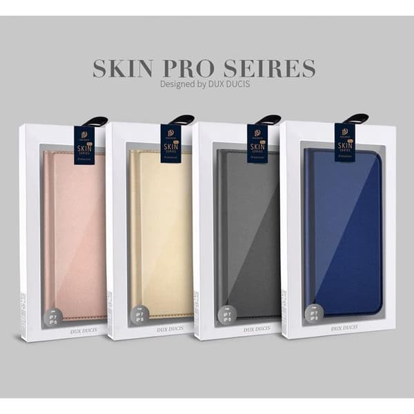 DUX DUCIS Skin Pro Galaxy A55 5G Plånboksfodral PU Läder - Rosa Rosa