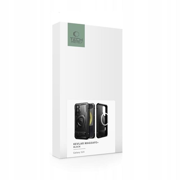 Tech-Protect Galaxy S24 Plus Mobilskal Magsafe Kevlar - Svart