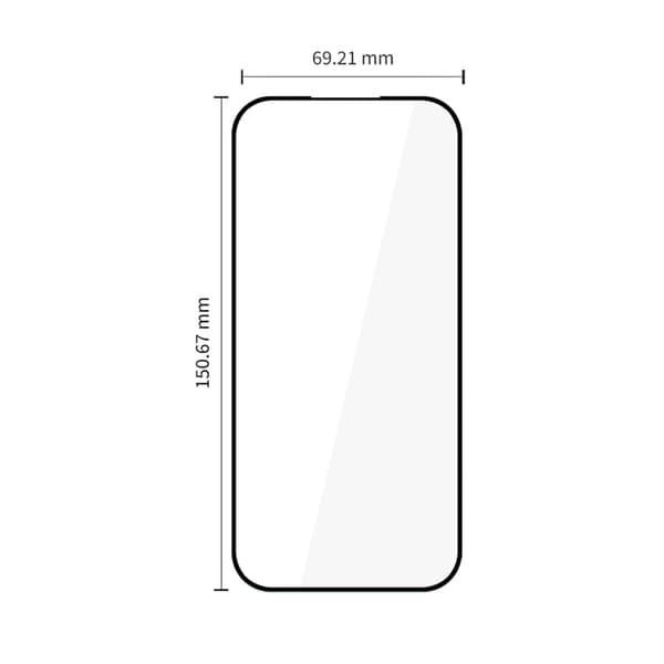 Tech-Protect [2-Pack] Härdat Glas Skärmskydd För Google Pixel 9A/10A Glas Fit Svart