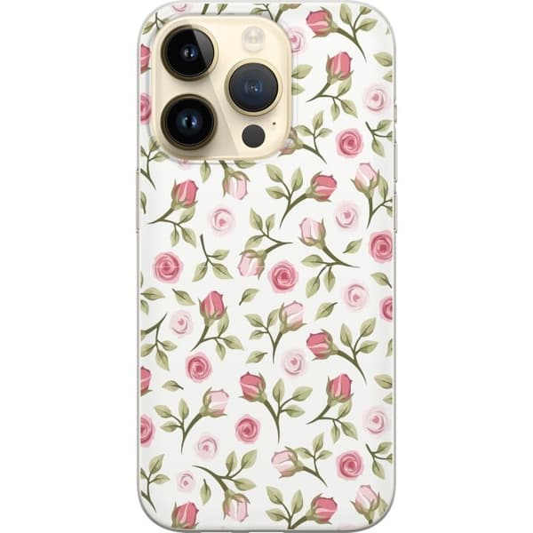 Mobilskal till Apple iPhone 15 Pro med Blommigt