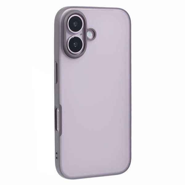 X-LEVEL Mobilskal till iPhone 16 PC+TPU Matt Skydd - Grå