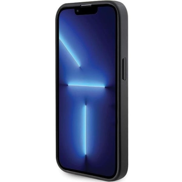 Guess iPhone 13 Pro/13 Mobilskal Magsafe Saffiano - Svart Svart