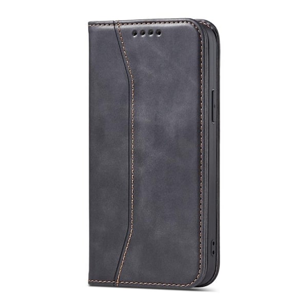 iPhone 13 Pro Max Plånboksfodral Magnet Fancy - Svart Svart