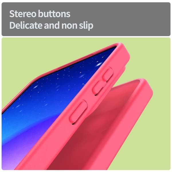 Samsung Galaxy S26 Skal Touch Matte TPU - Rosa