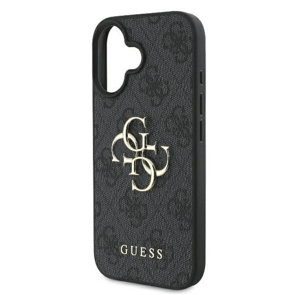Guess Mobilskal till iPhone 16 4G Big Logo - Svart Black